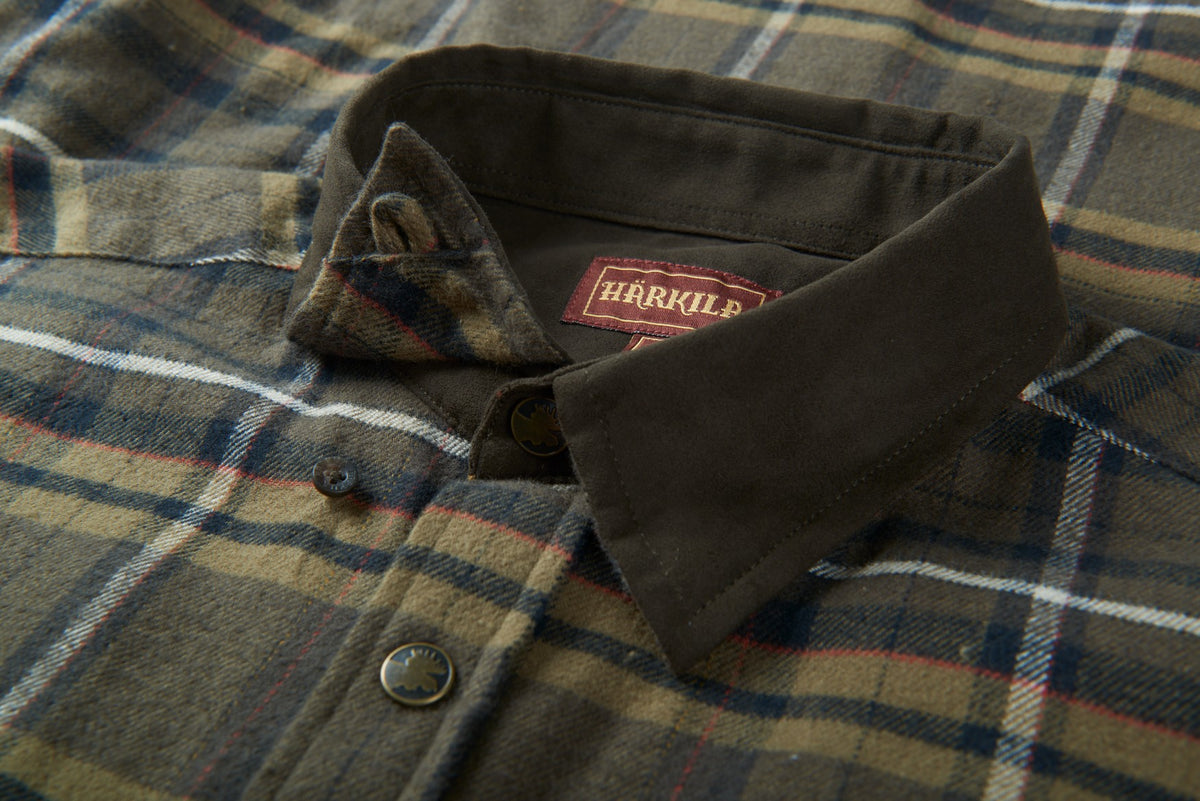 Pajala skjorte - Willow green check - Härkila