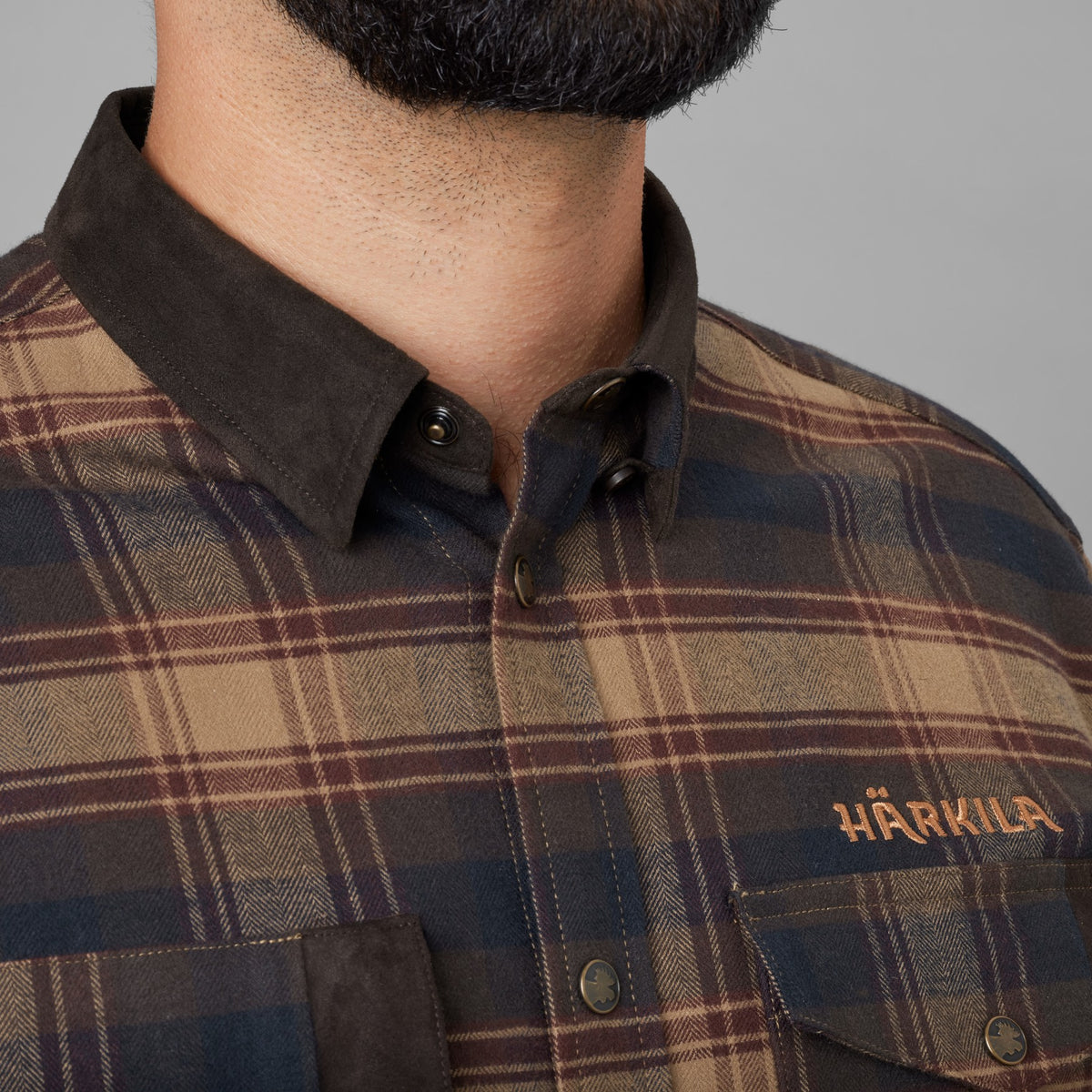 Aivak L/S skjorte - Burgundy - Härkila