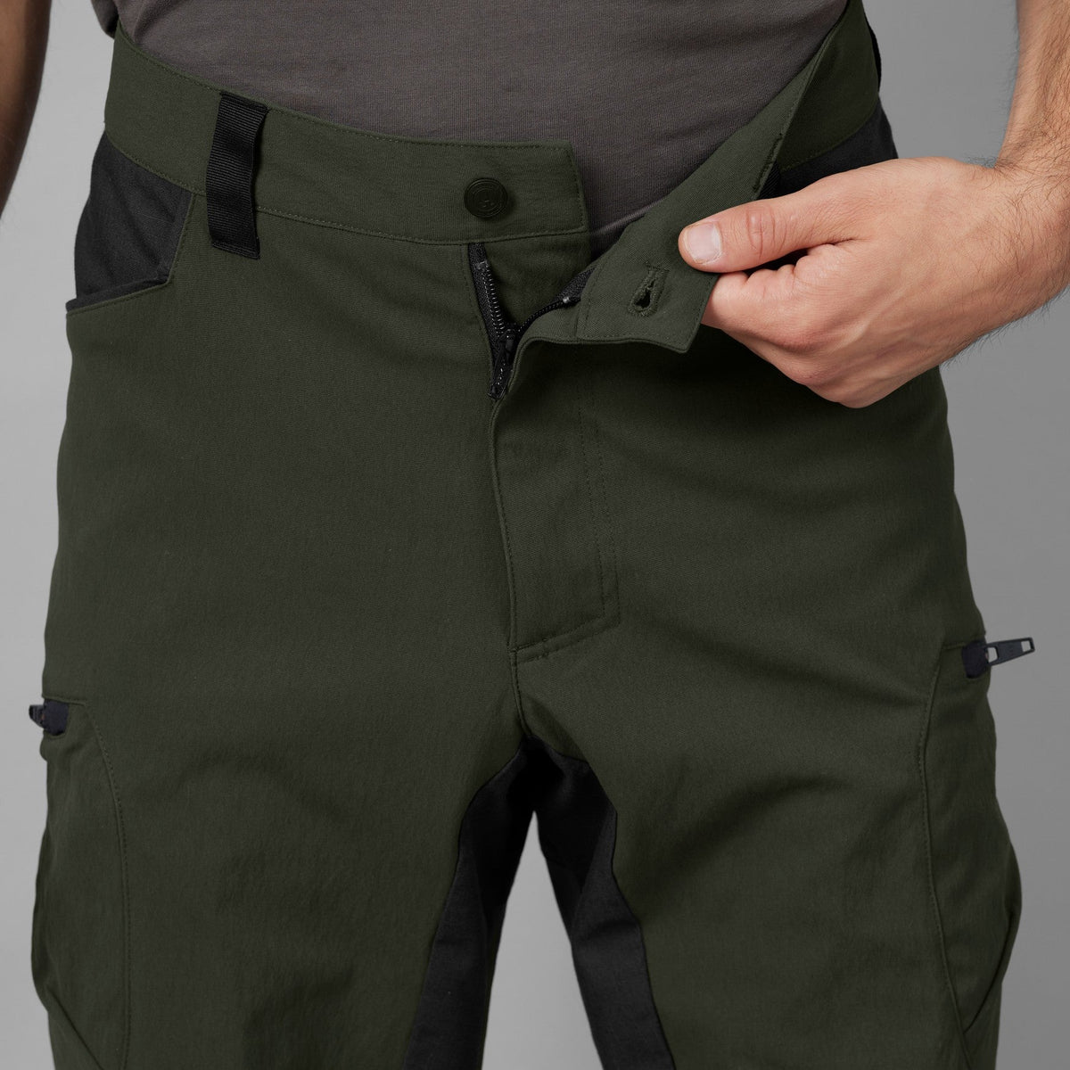 Str. 56/33" - Ragnar bukser - Duffel green/Phantom - Härkila - Ombytningsvare