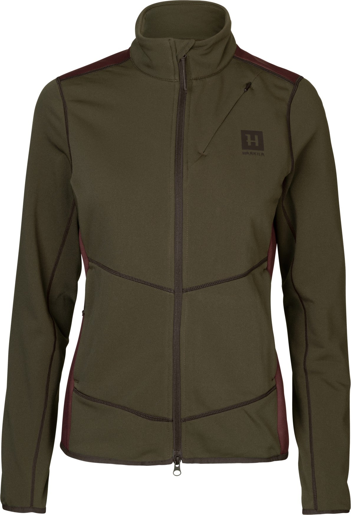 Oda fleece jakke Women Willow green - Härkila