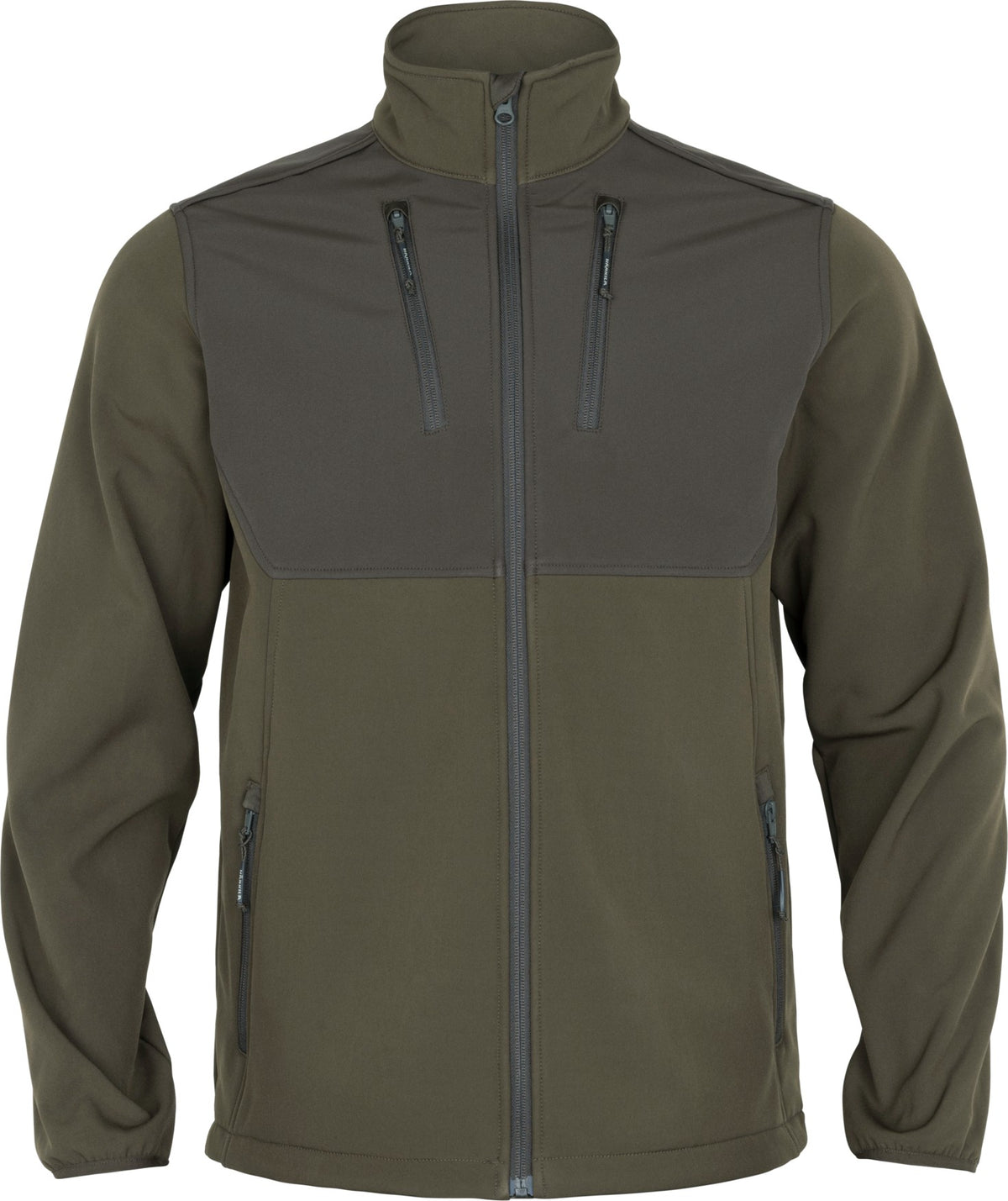 Härkila Scandinavian softshell jakke - Willow green/Shadow brown - Härkila