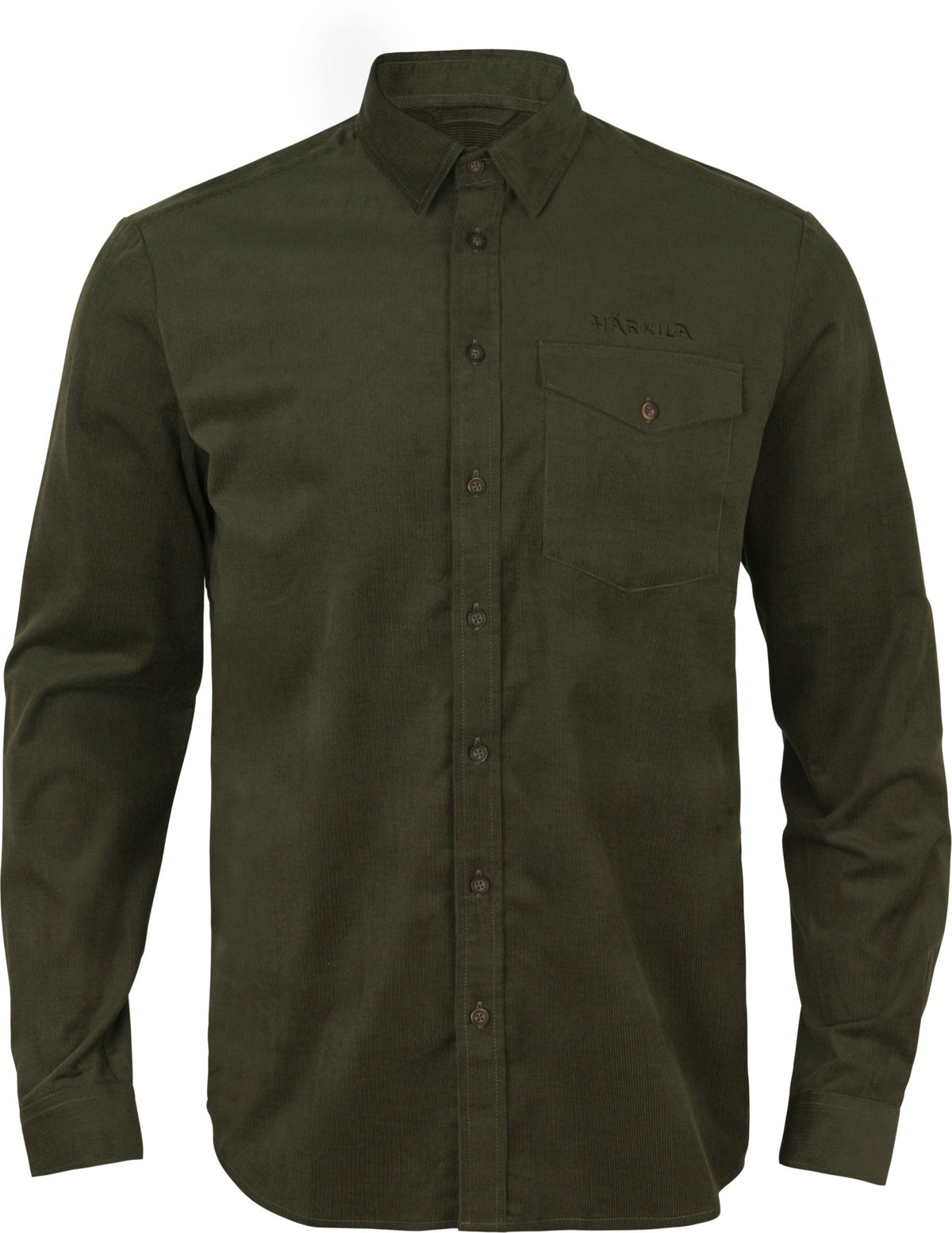Kaldfjord corduroy skjorte Willow green - Härkila