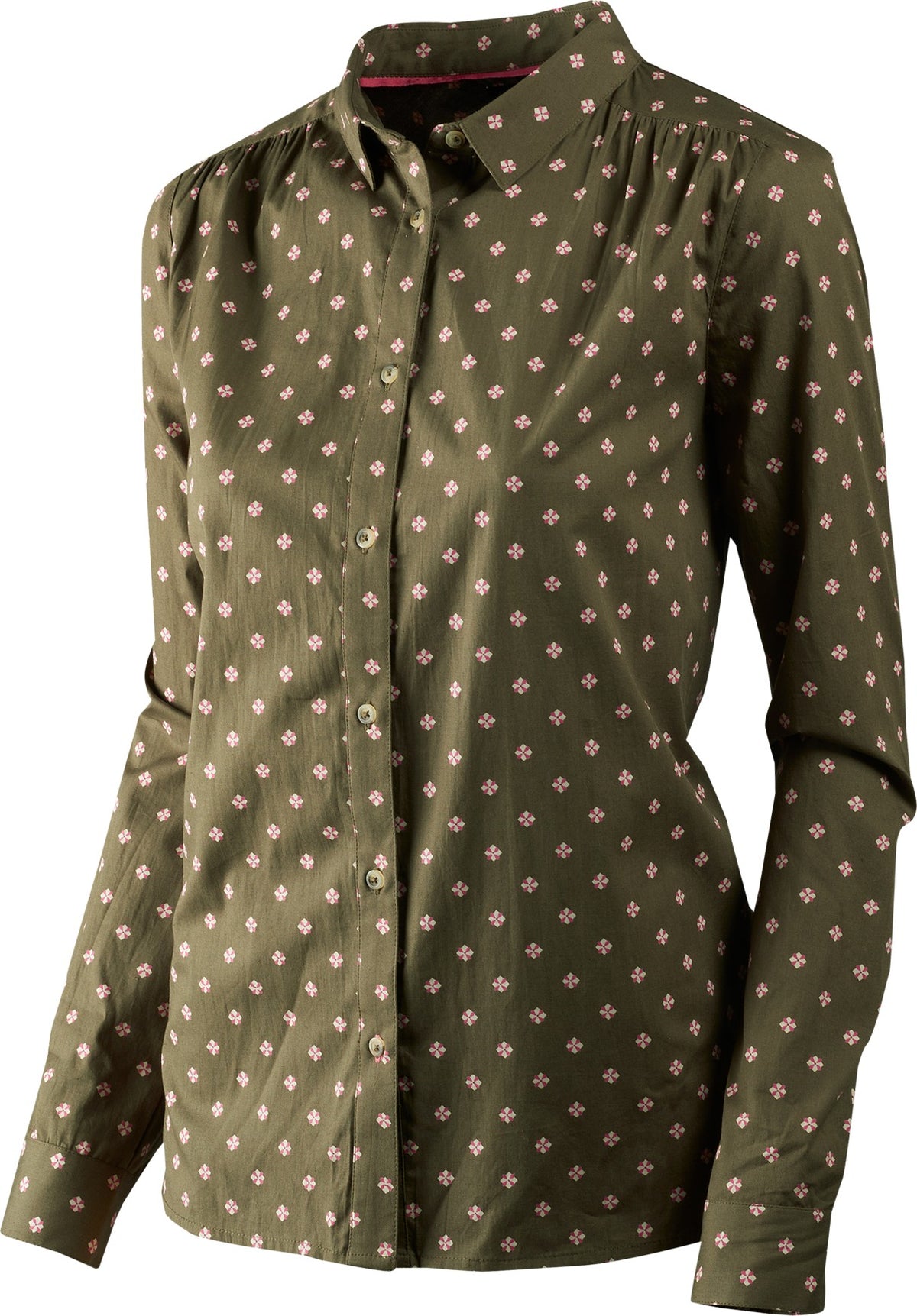 Erin Lady skjorte Green Tile - Seeland