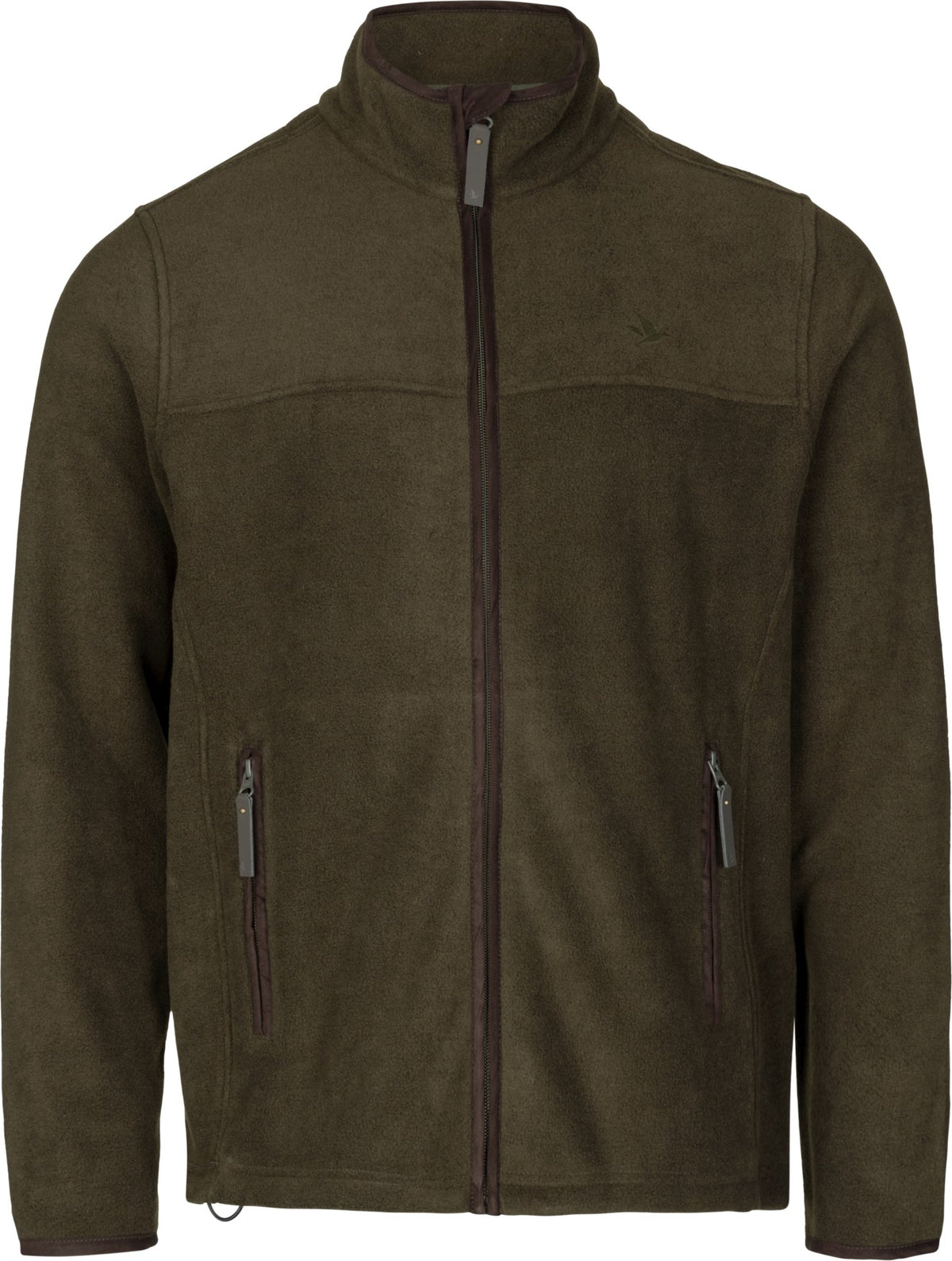 Woodcock Earl Fleece Jakke - Pine green melange - Seeland