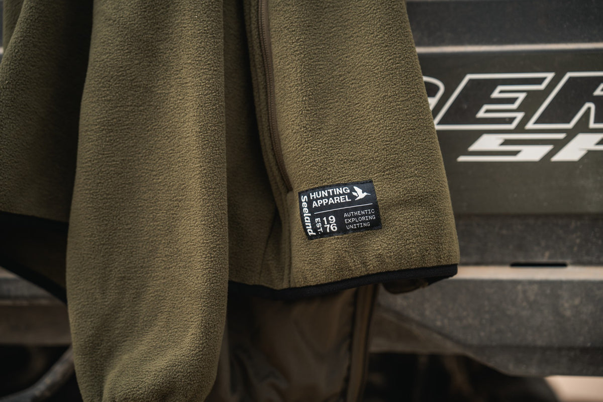 Gale Fleece Jakke Pine green - Seeland