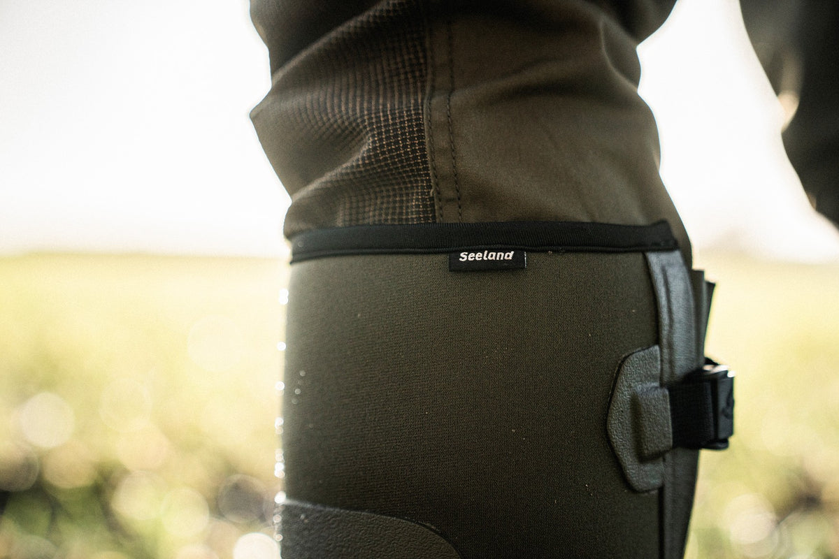 Hillside Flex Women Gummistøvler - Pine green - Seeland