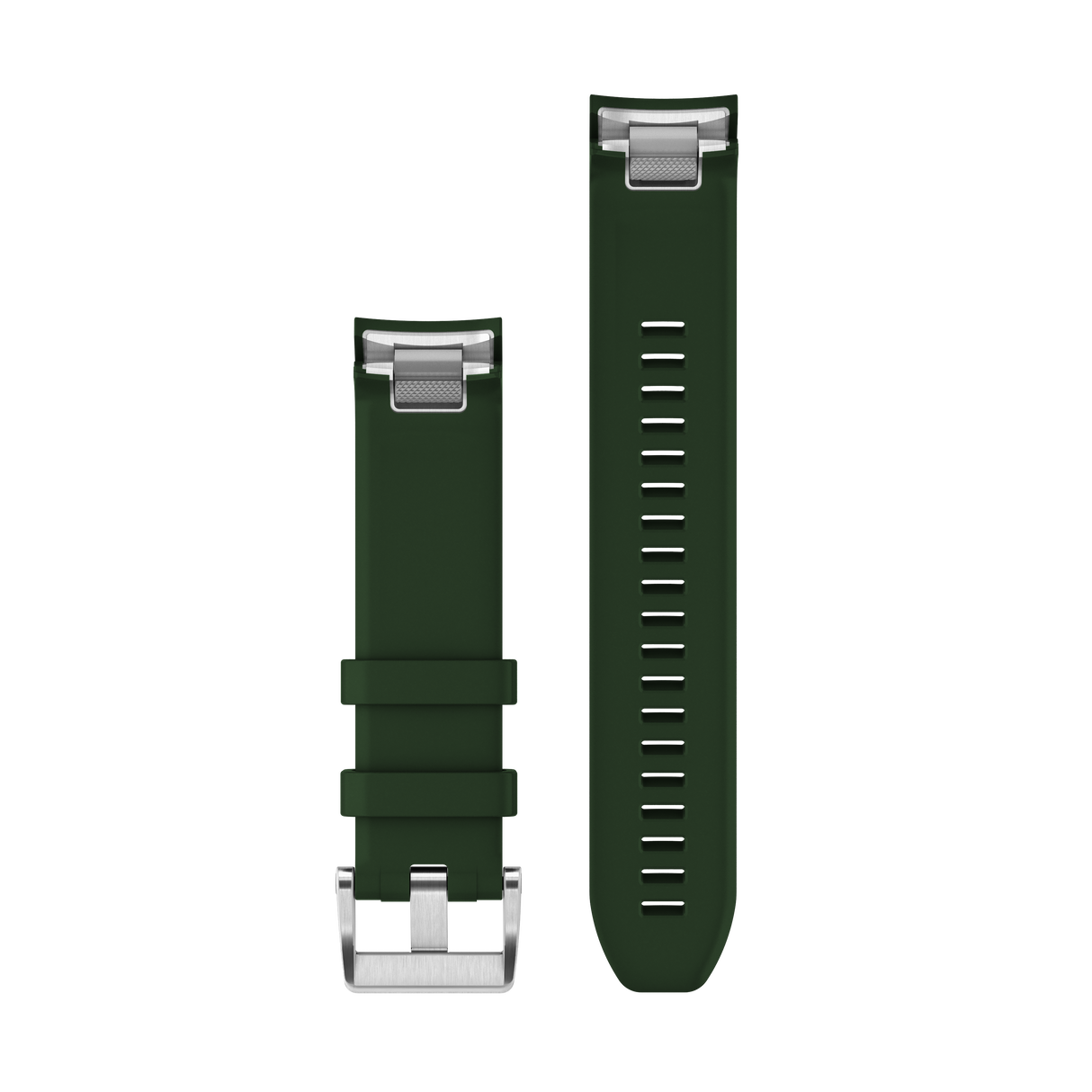 QuickFit® 22 urremme, Pine Green silikonerem 1