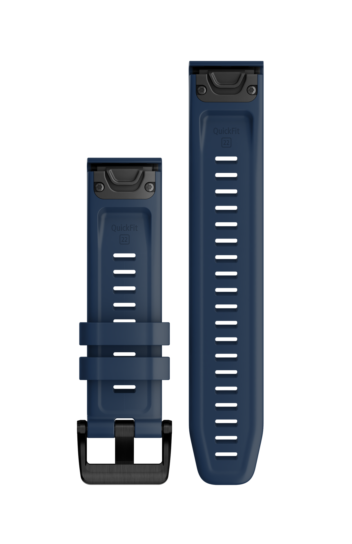 QuickFit® 22 remme, Captain Blue silikone 3