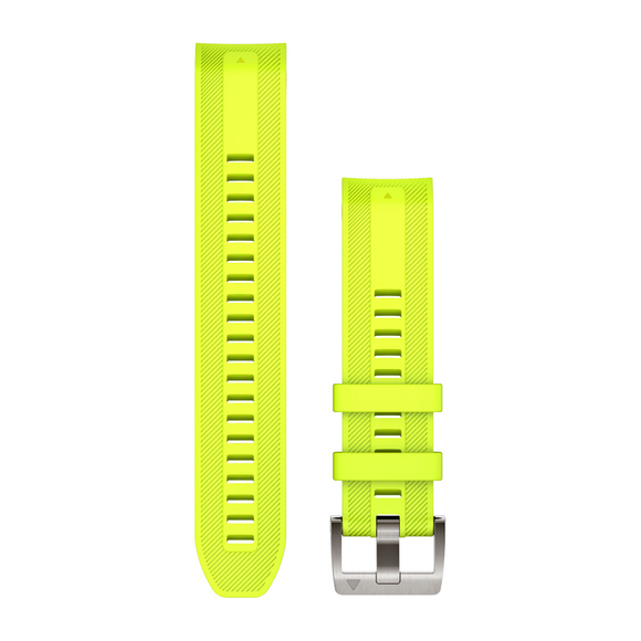 QuickFit® 22 urremme, Amp Yellow silikonerem 1