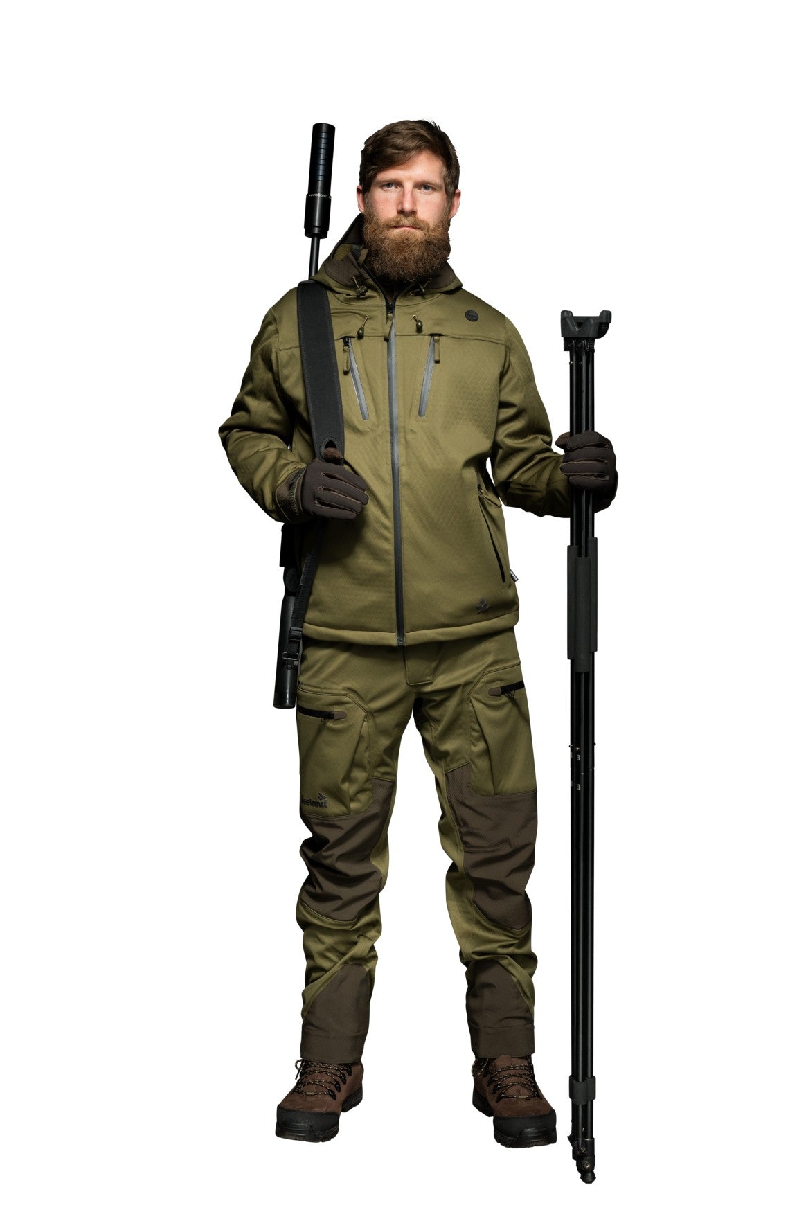 Hawker Shell jakke - Pine green - Seeland