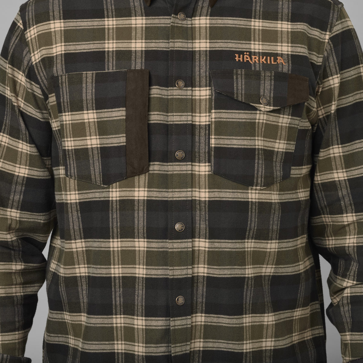 Aivak L/S skjorte - Olive - Härkila