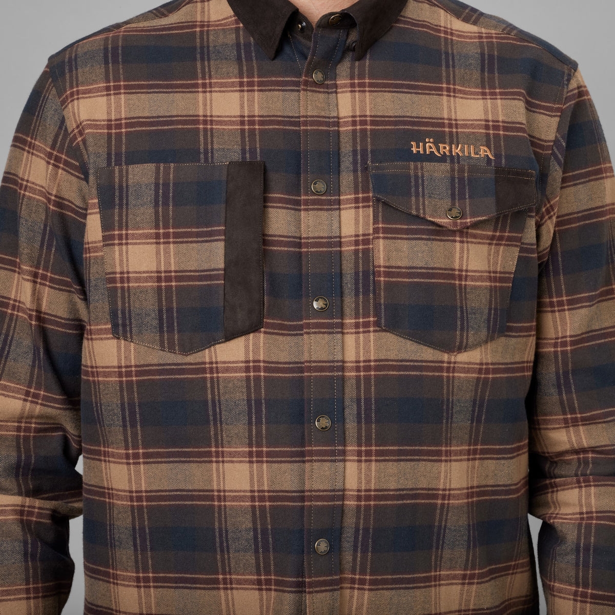 Aivak L/S skjorte - Burgundy - Härkila