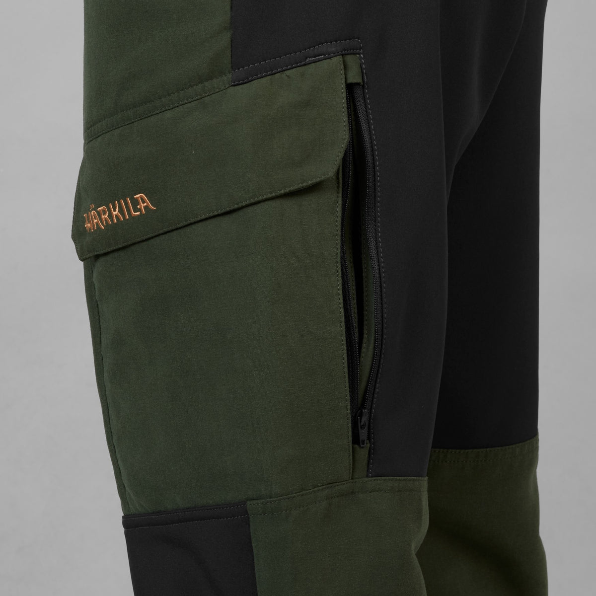 Härkila Scandinavian bukser - Duffel green/Black - Härkila