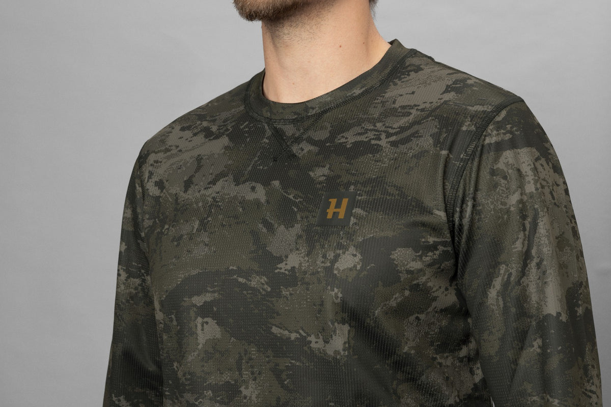 Härkila NOCTYX camo - L/S t-shirt AXIS MSP®Black - Härkila