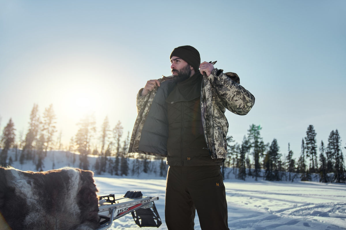 Trygve beanie Willow green - Härkila