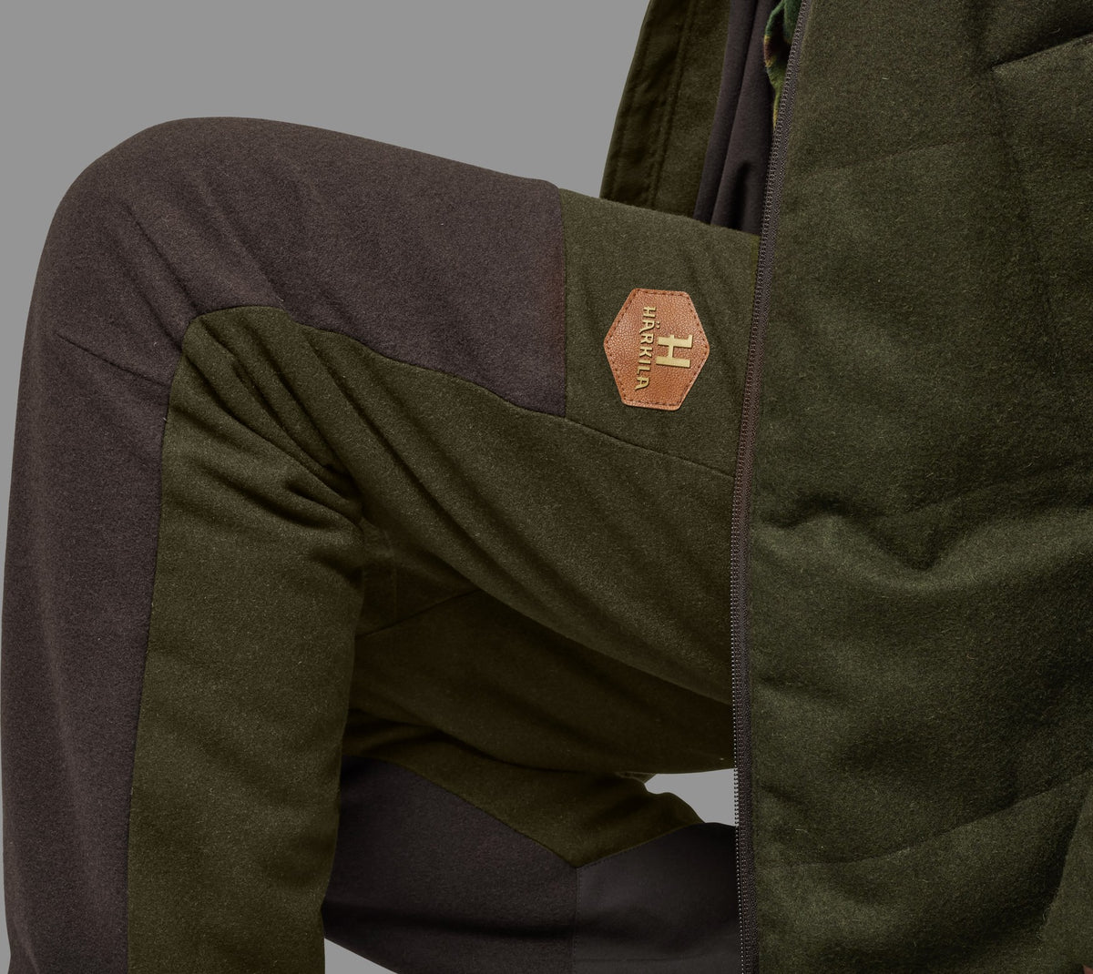 Metso Winter bukser Women Willow green/Shadow brown - Härkila