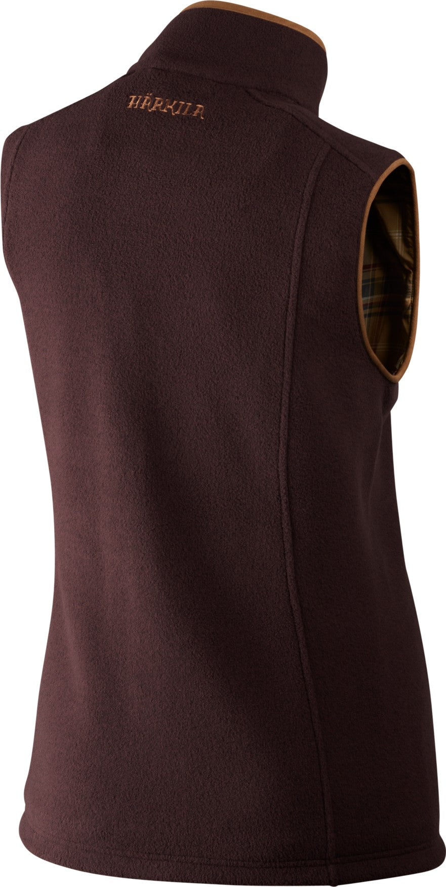 Sandhem Lady fleece vest - Dark port melange - Härkila