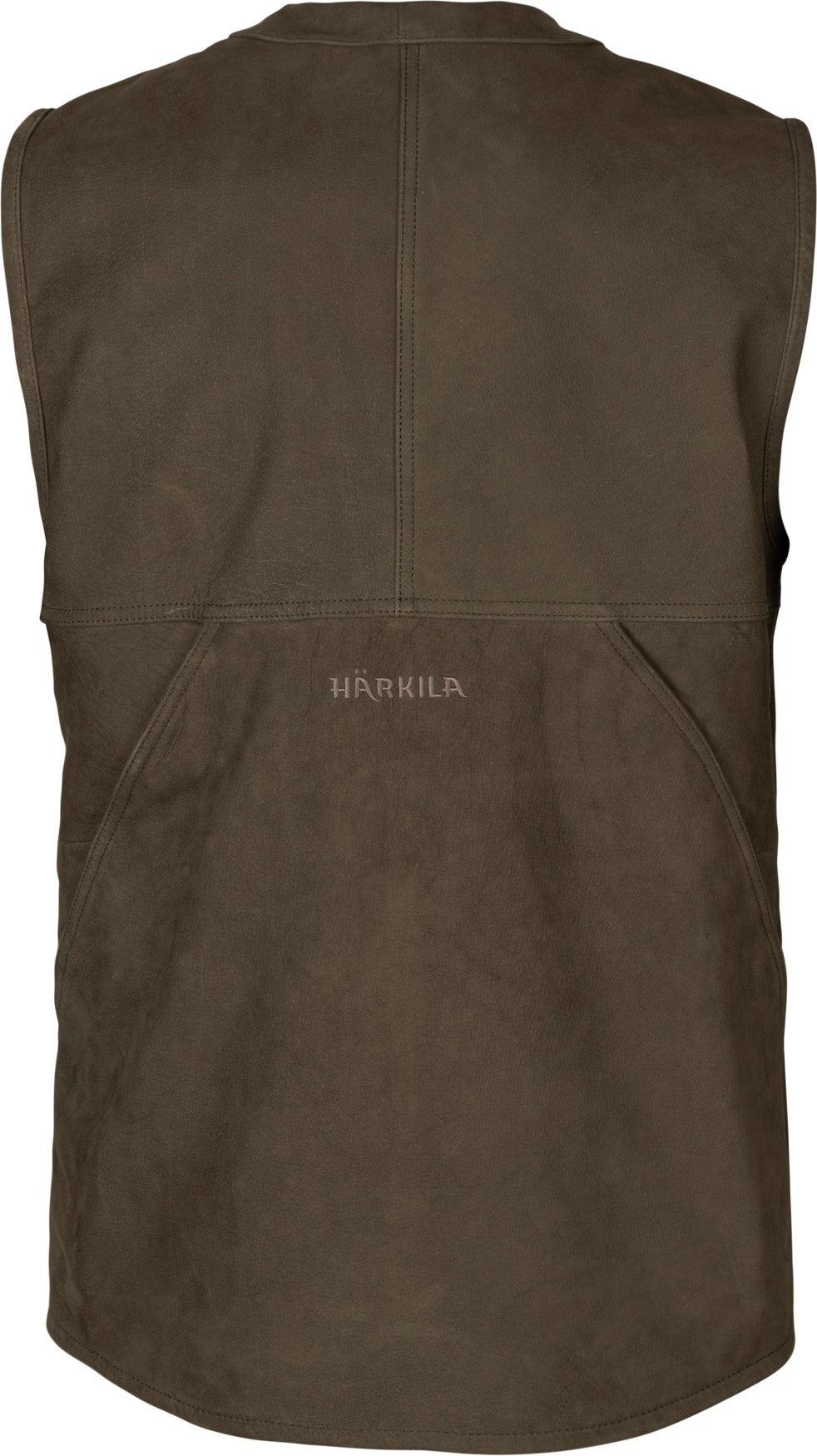 Pro Hunter leather waistcoat Willow green - Härkila