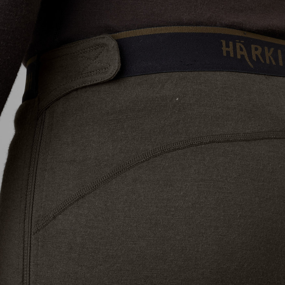 Härkila Base All Season side zip long johns Shadow brown - Härkila