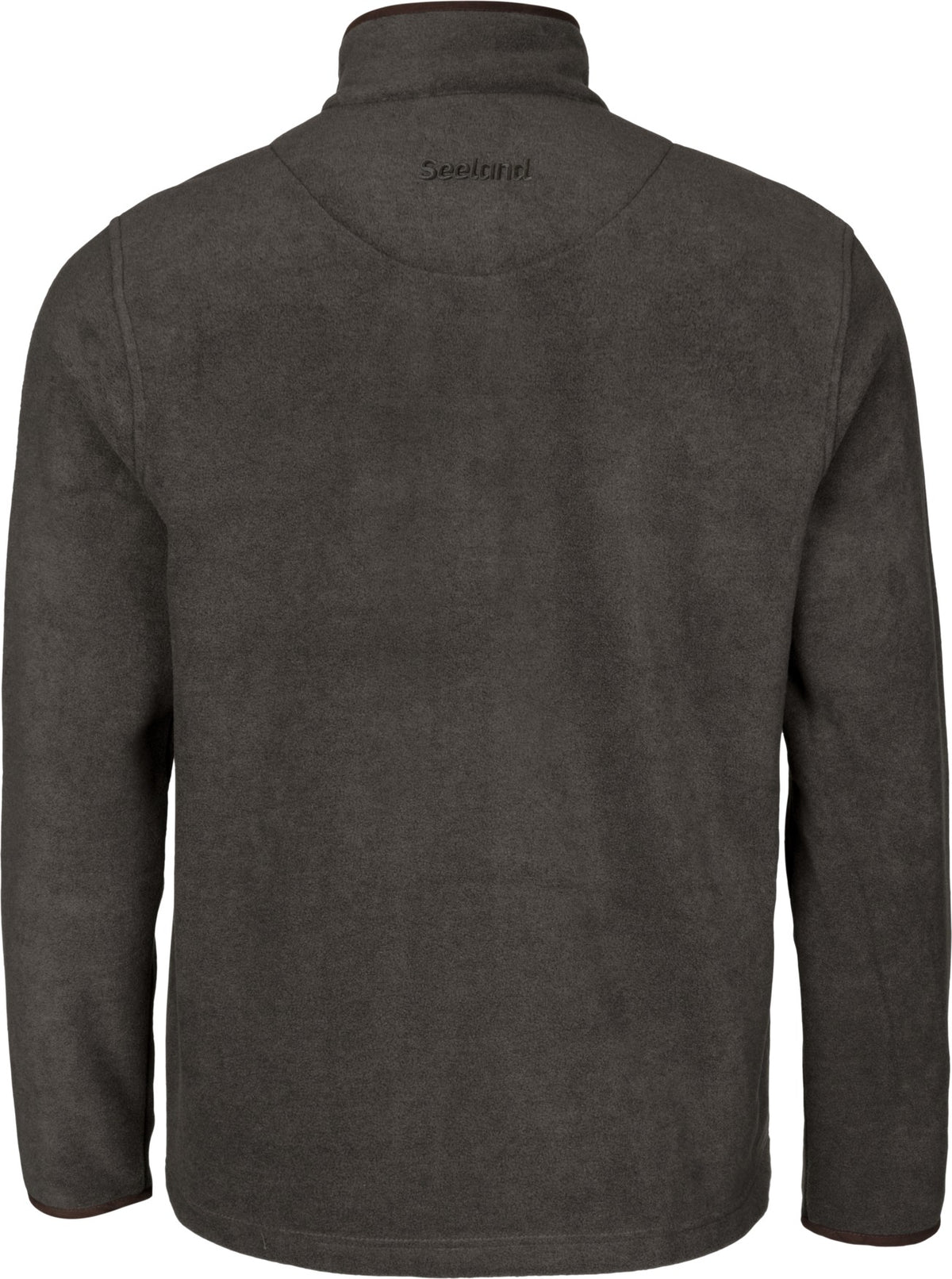 Woodcock Earl Fleece Jakke - Dark Grey Melange - Seeland