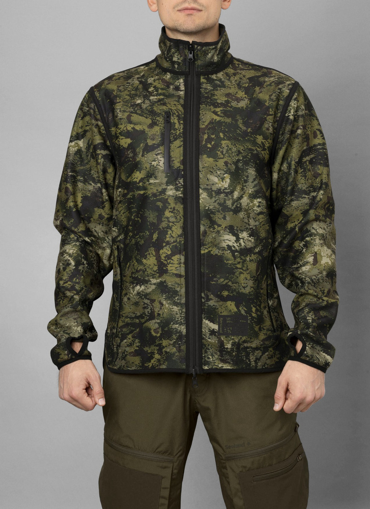 Rogue Vendbar Fleece Light Pine/Invis Green - Seeland