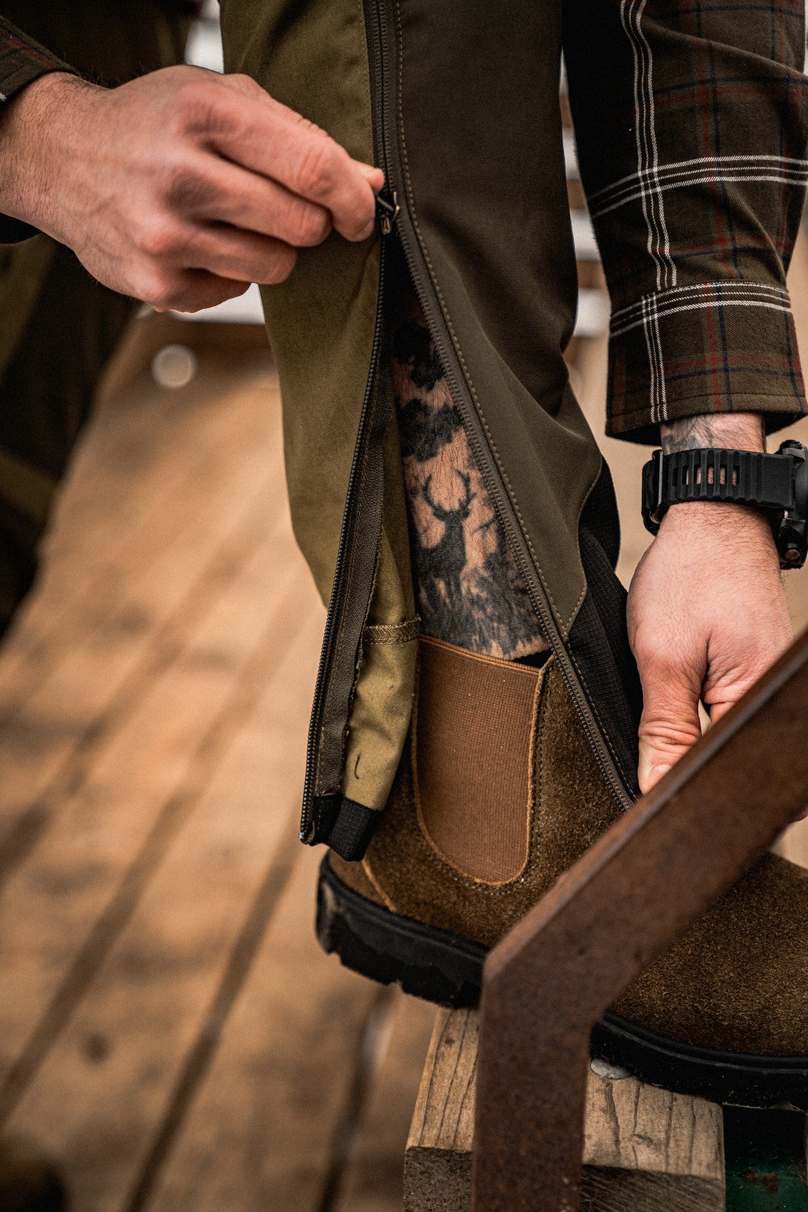 Hemlock Bukser - Military Olive/Pine Green - Seeland