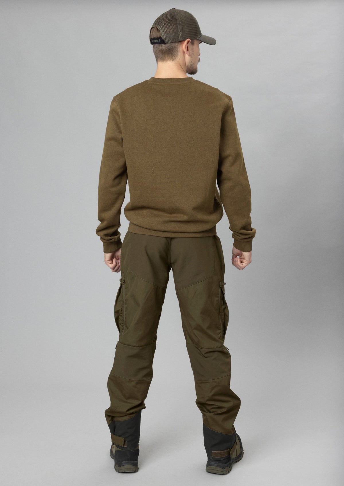 Pulse Sweatshirt Dark Olive Melange - Seeland