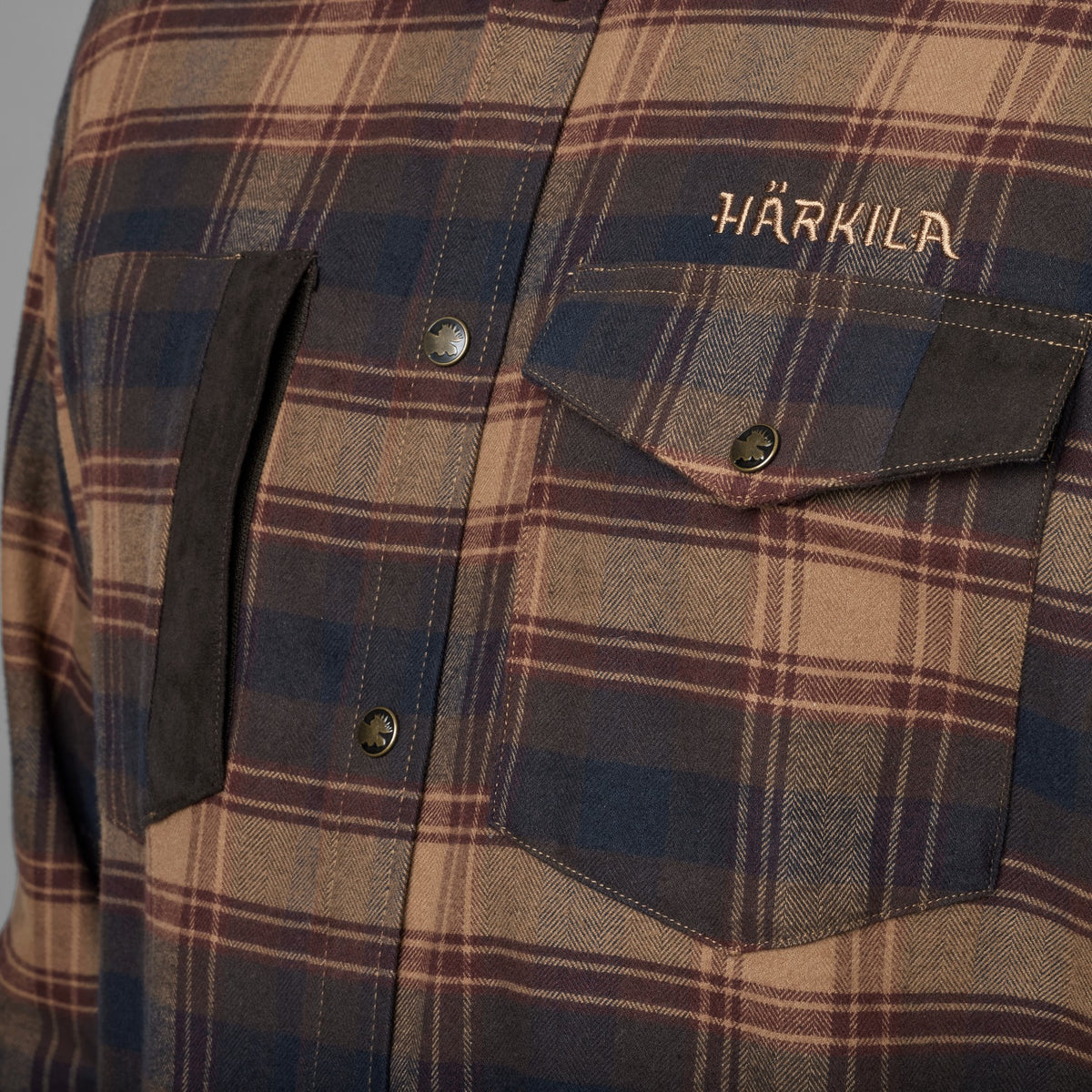 Aivak L/S skjorte - Burgundy - Härkila