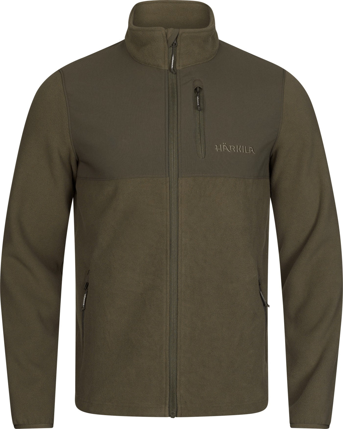Härkila Fjell fleece jakke - Light willow green - Härkila