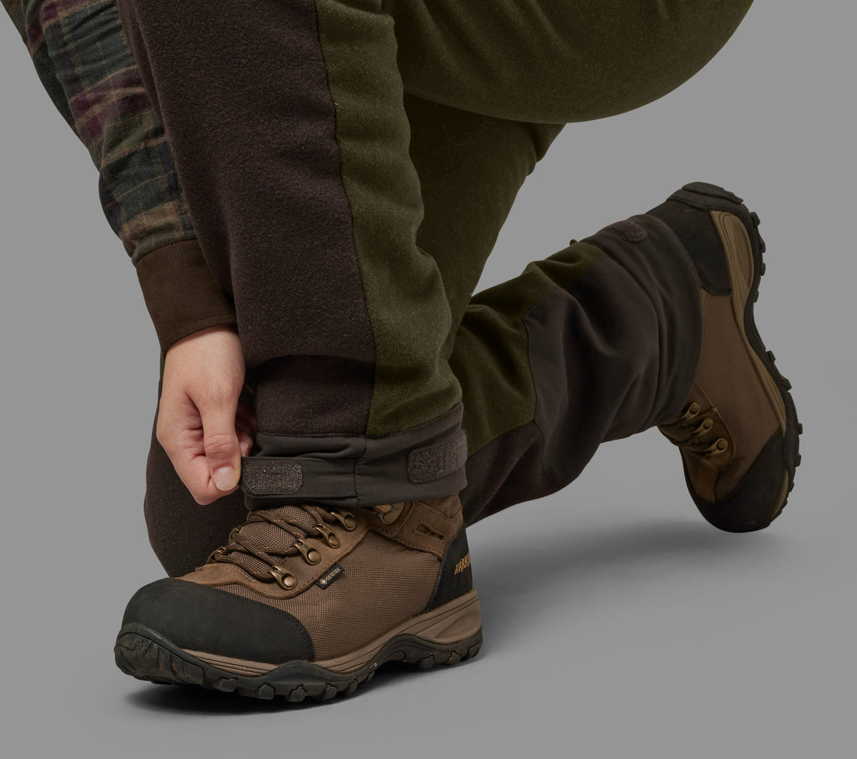 Metso Winter bukser Women Willow green/Shadow brown - Härkila