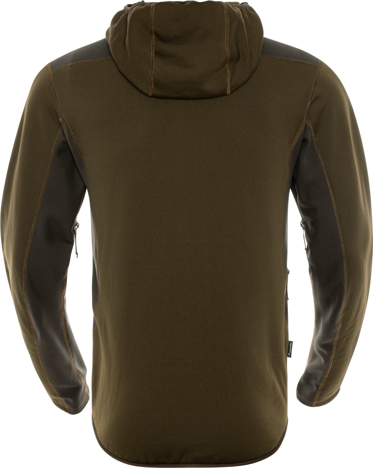 Deer Stalker - fleece hoodie Willow green/Shadow brown - Härkila