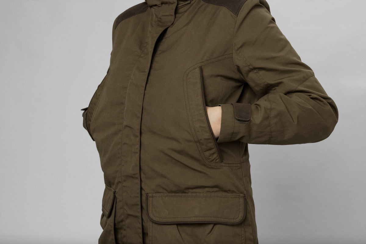 KeyPoint Kora Jakke Pine Green/Grizzly Brown - Seeland