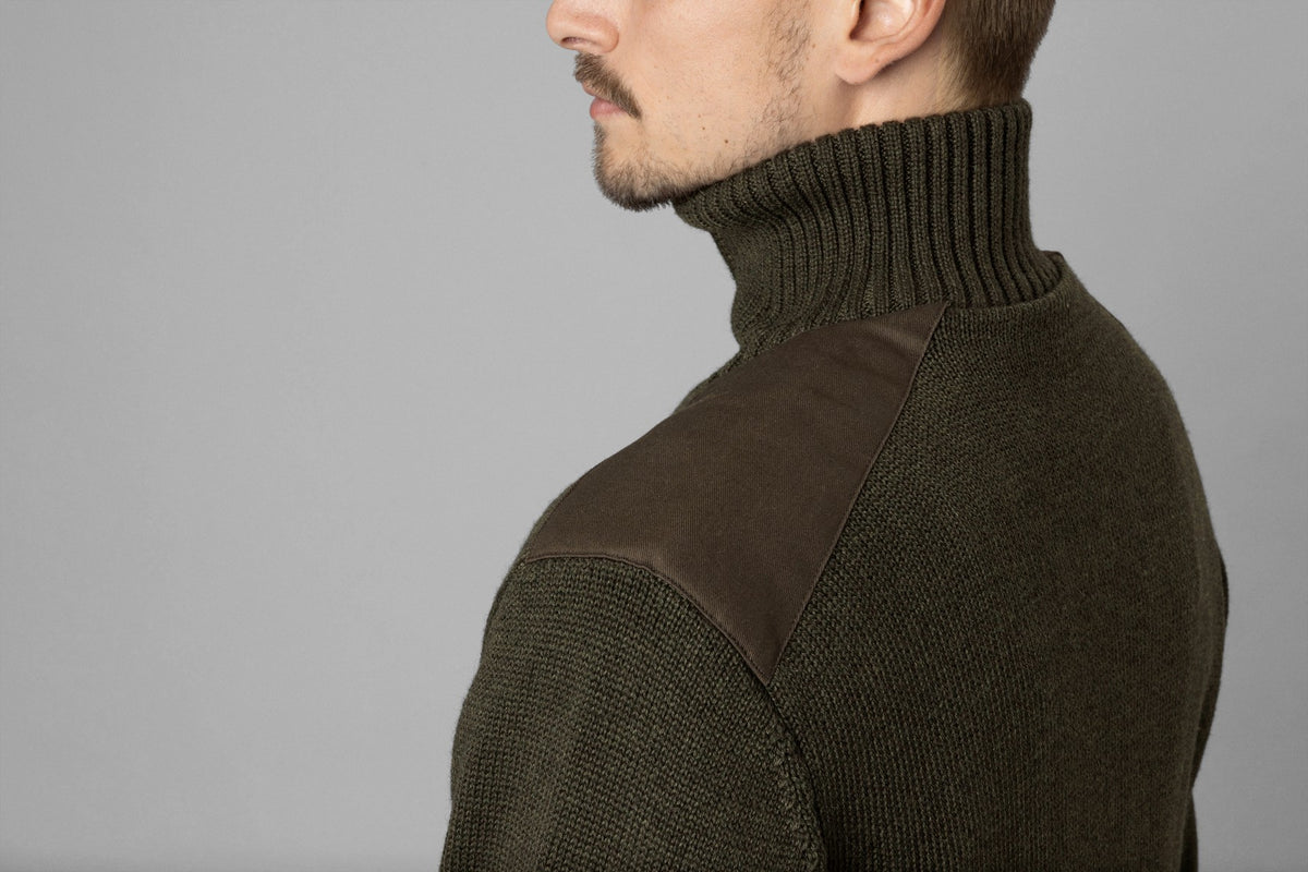 Haze Windbreaker Knit Grizzly Brown - Seeland