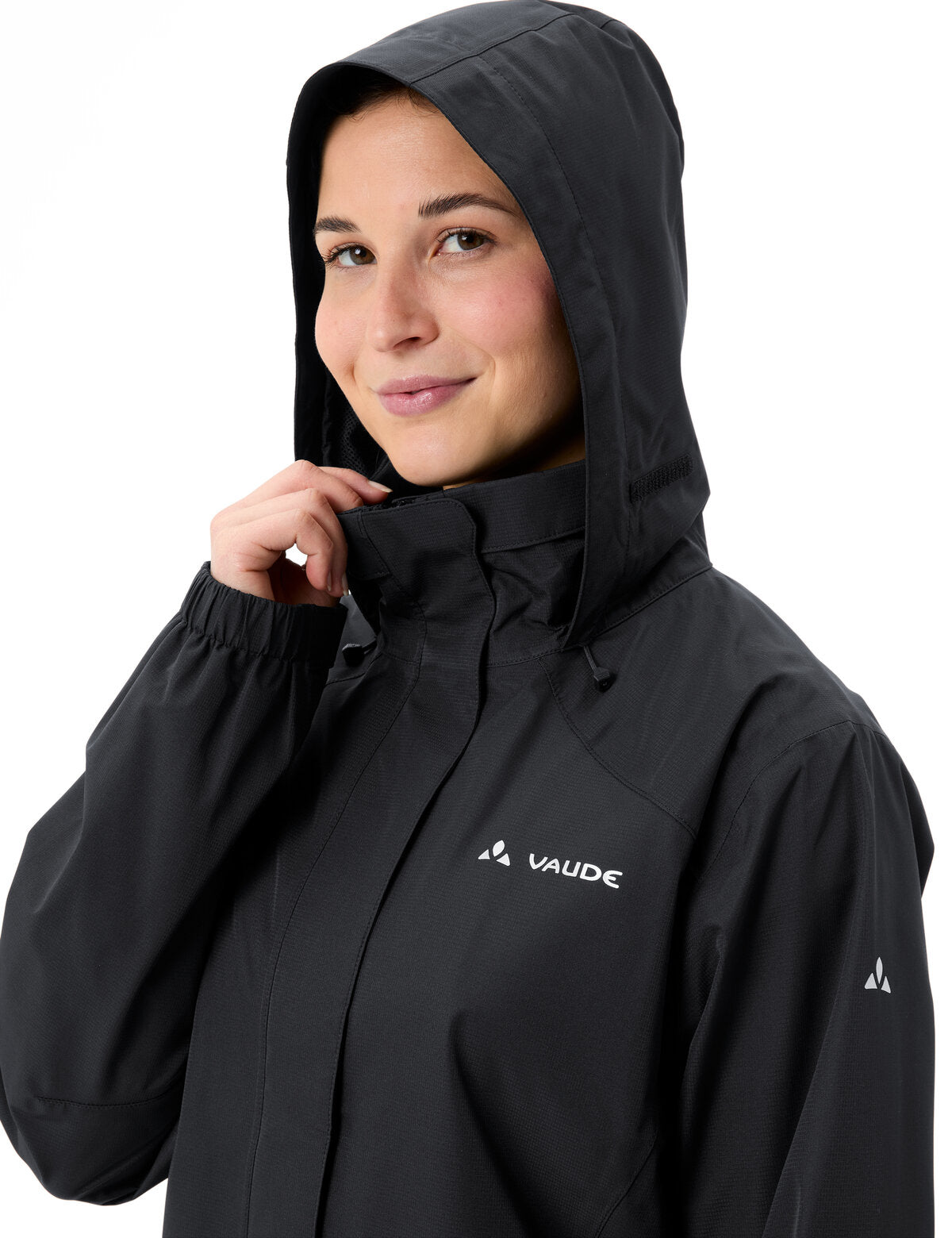 Dame Escape Light Jacket Black - Vaude