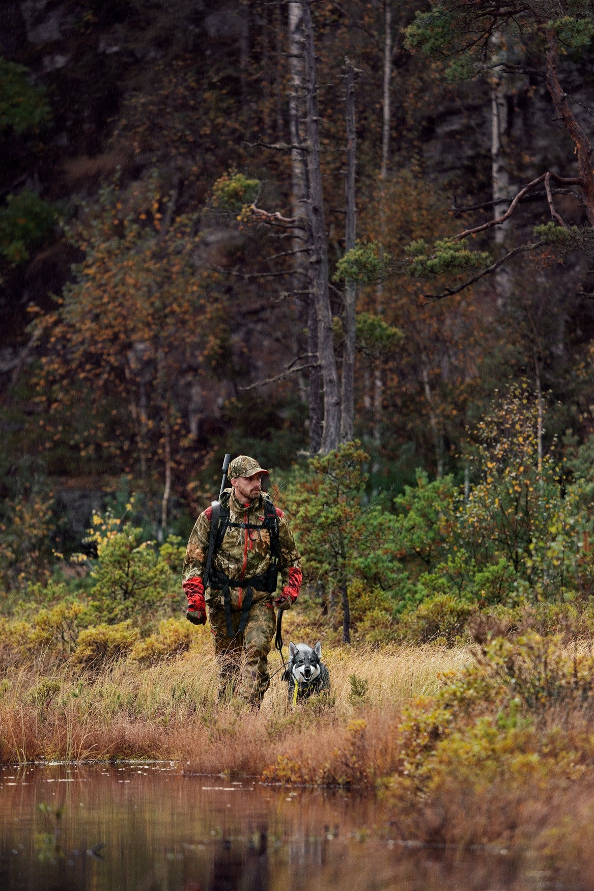 Moose Hunter 2.0 - GTX jakke MossyOak®Break-Up Country®/MossyOak®Red - Härkila