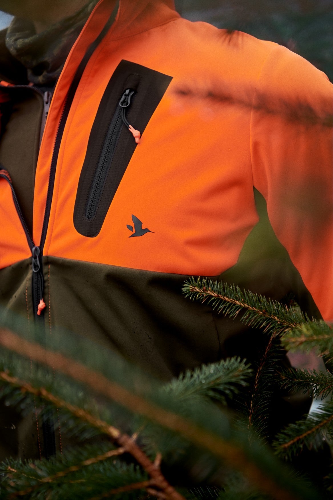 Force Advanced softshell jakke Hi-vis orange - Seeland