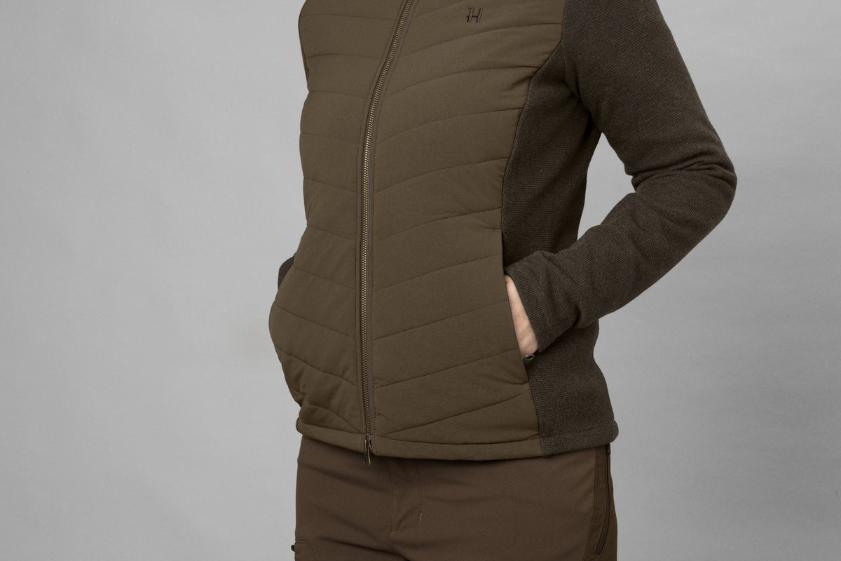 Sandhem Pro isoleret cardigan til kvinder Willow green - Härkila