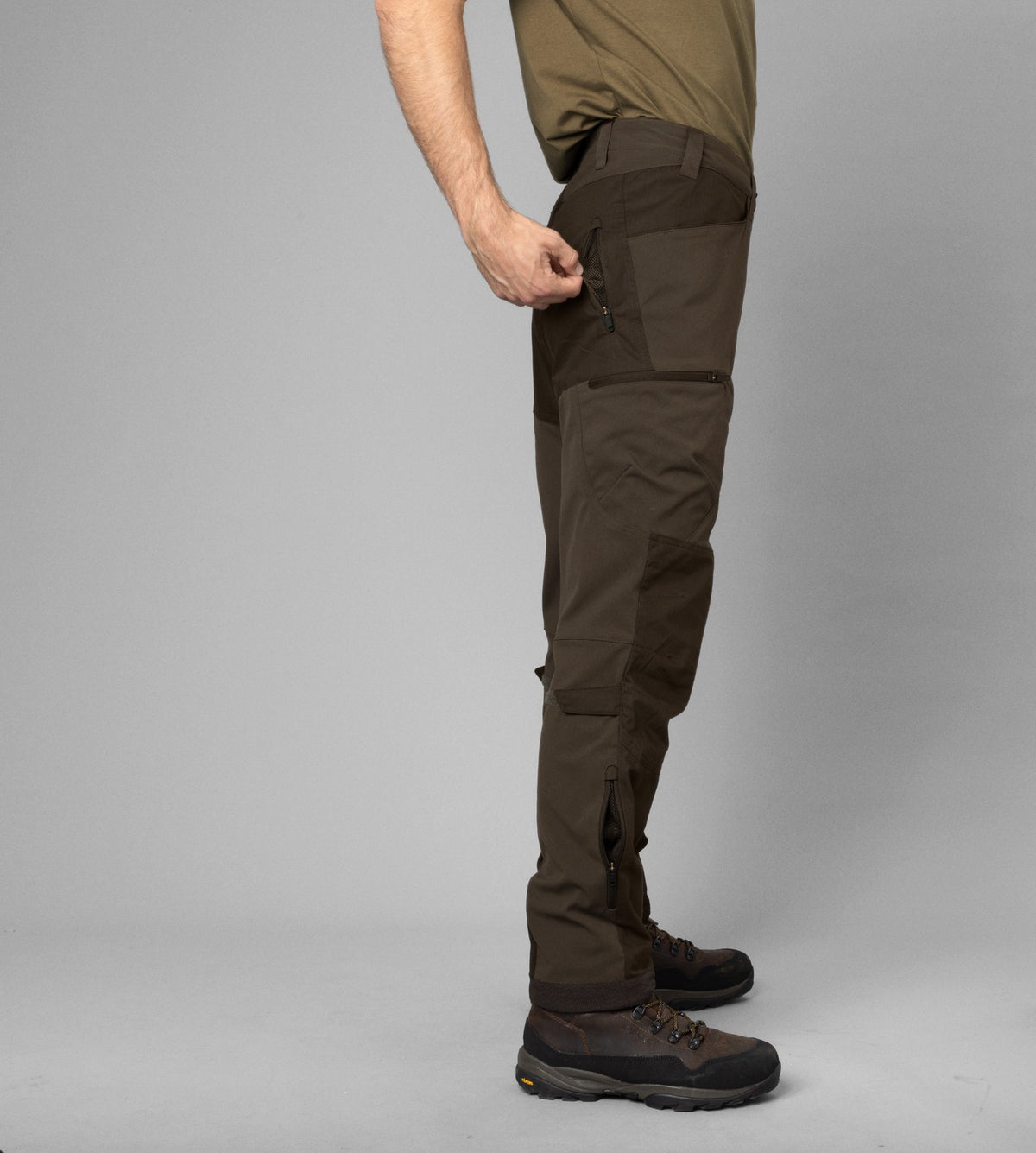 Ragnar bukser - Slate brown/Willow green - Härkila