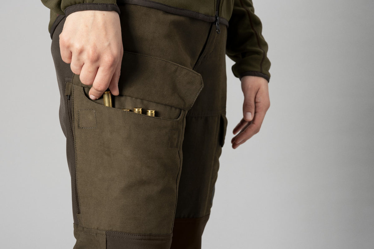 Härkila Scandinavian bukser til kvinder - Willow green/Deep brown - Härkila