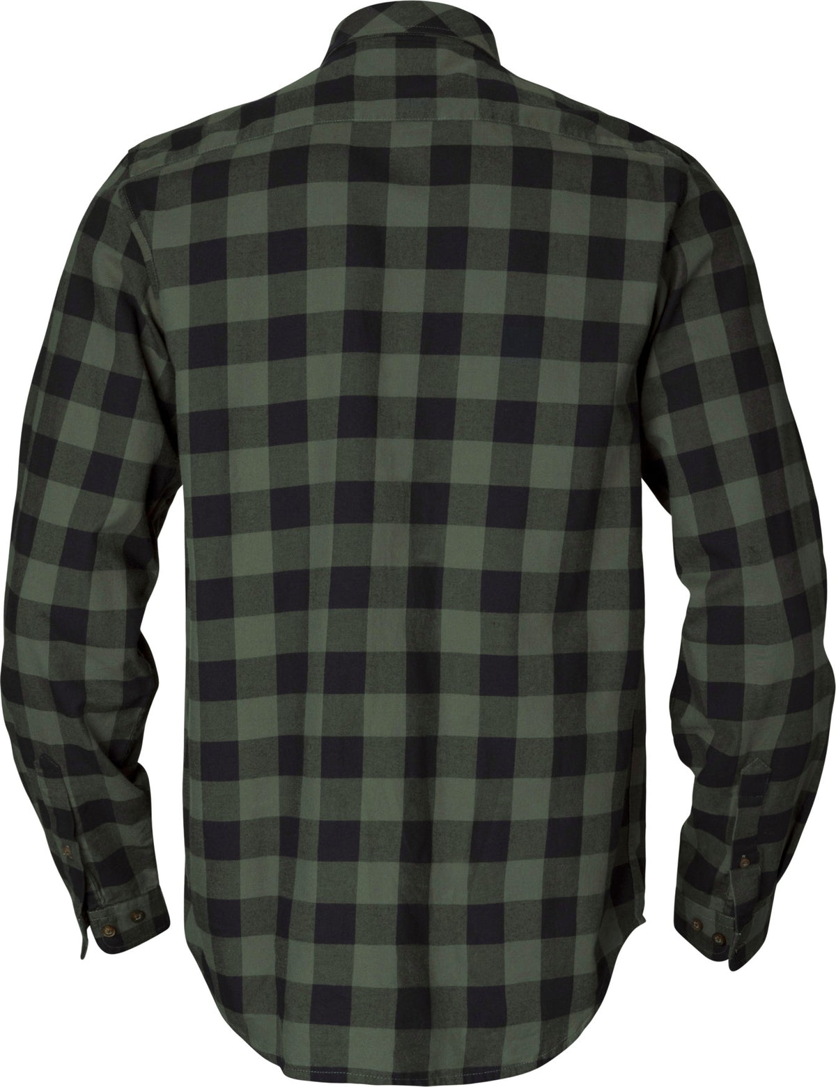 Härkila skandinavisk L/S-skjorte - Green check - Härkila
