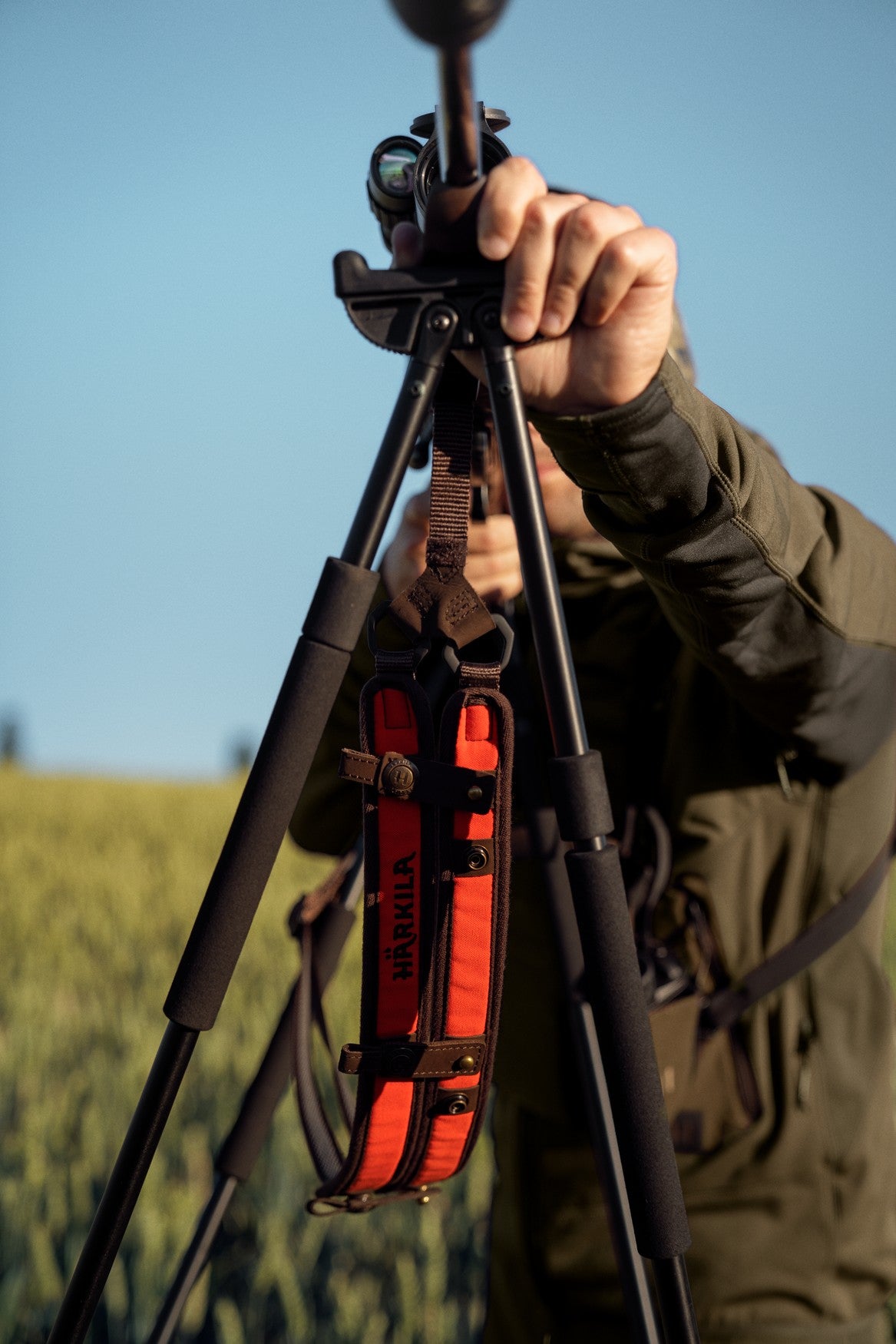 Wildboar Pro - riffelrem Orange blaze - Härkila