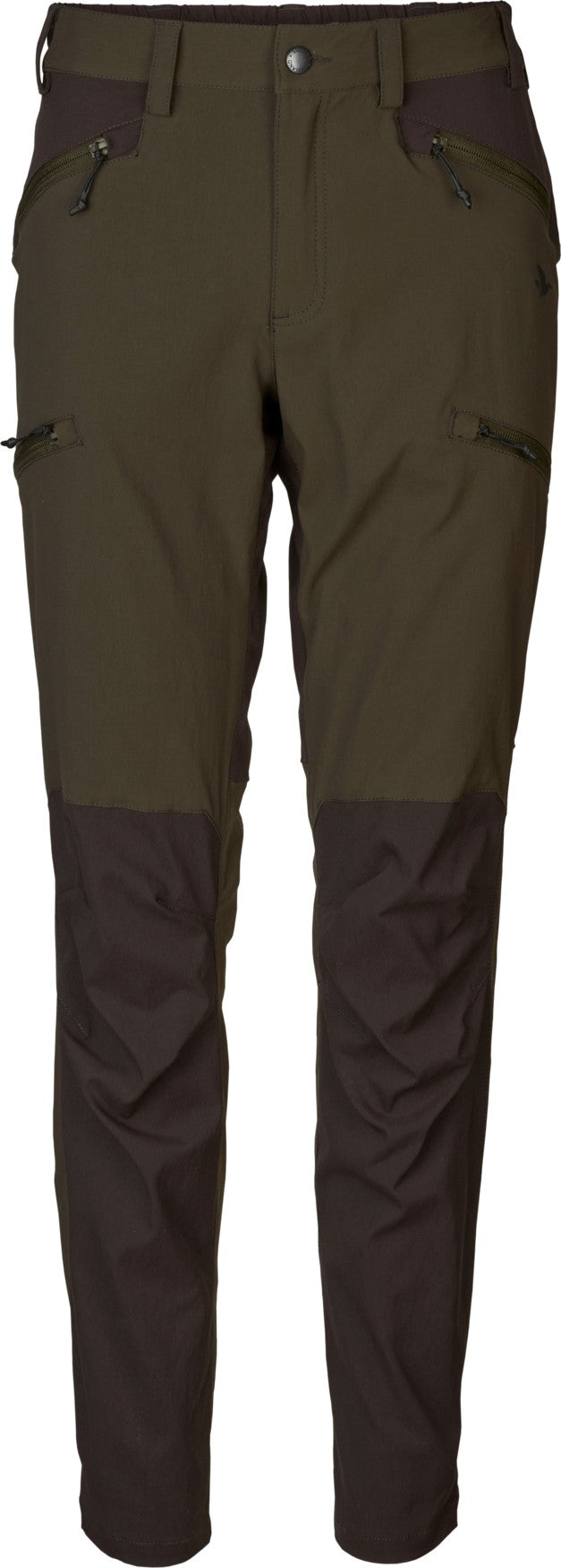 Larch Stretch-bukser til kvinder Pine Green / Chocolate Torte - Seeland
