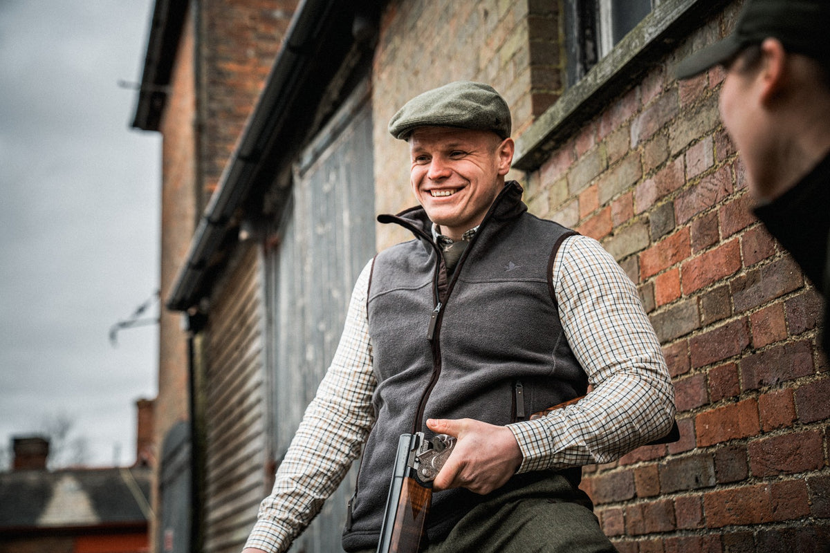 Woodcock Earl Fleece Vest - Dark Grey Melange - Seeland