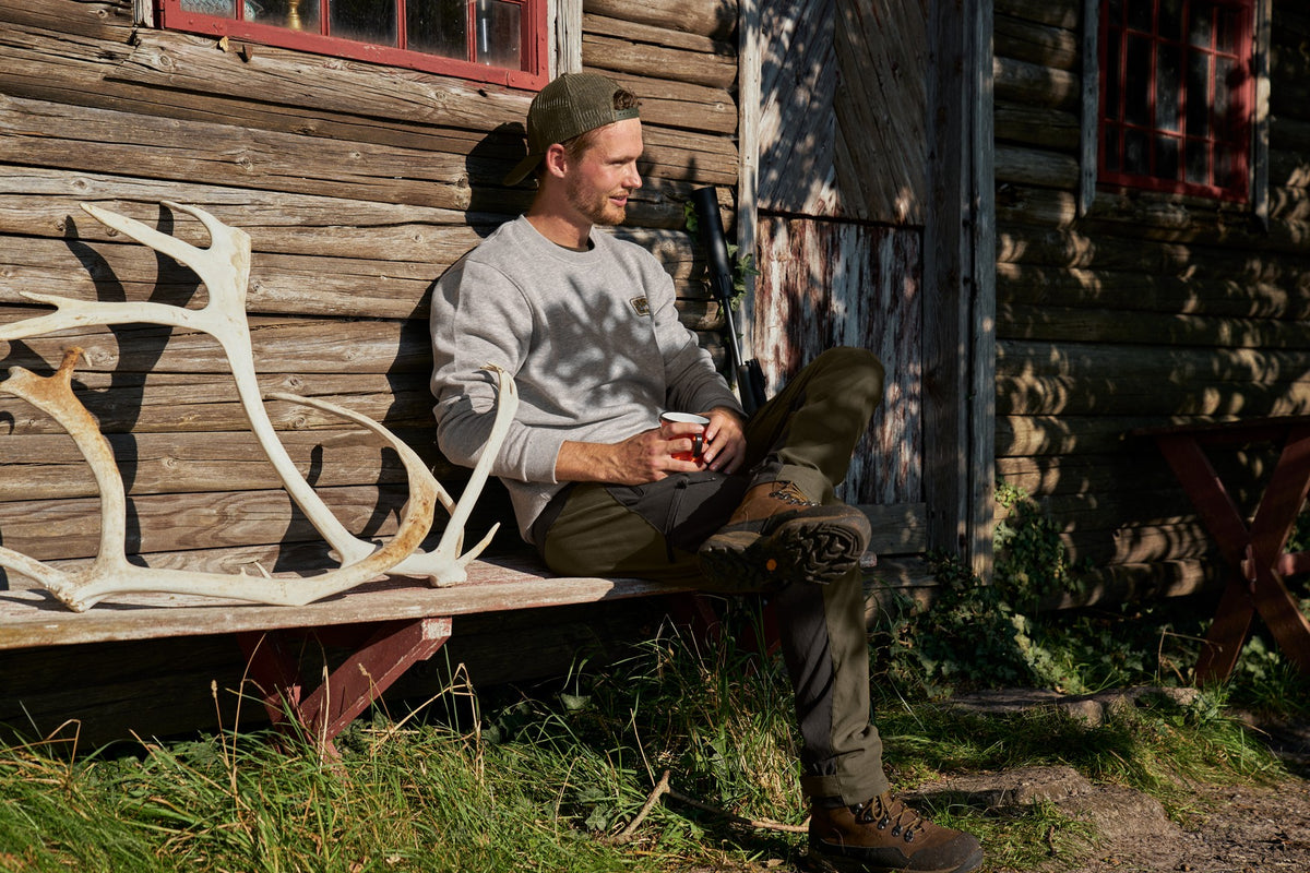 Cryo Sweatshirt Dark Grey Melange - Seeland