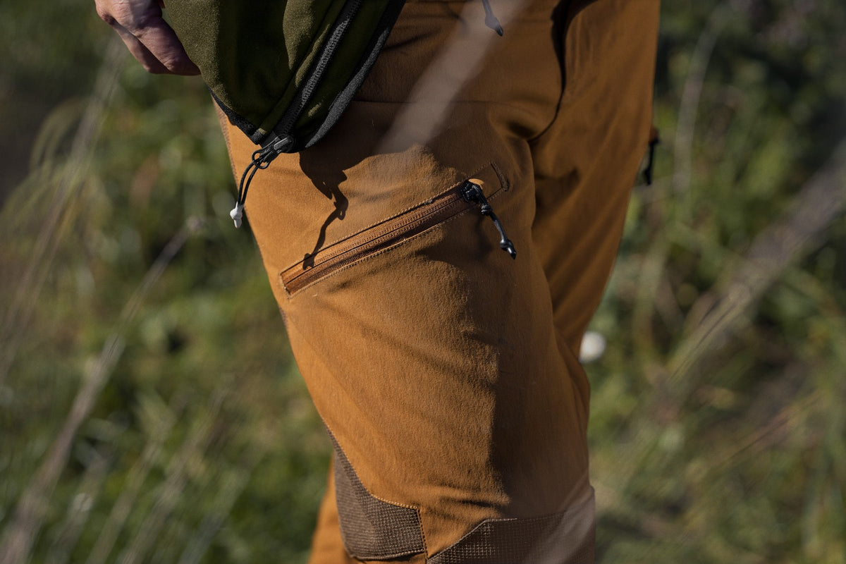 Larch membran bukser Women - Burnt clay - Seeland