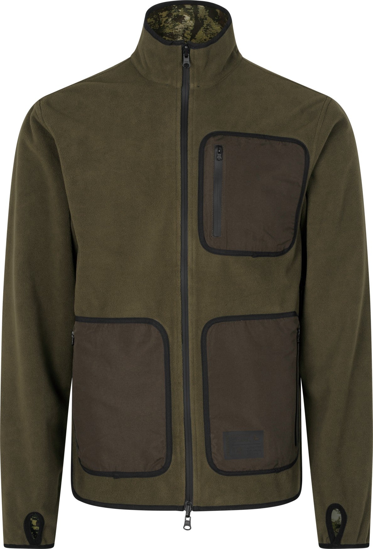 Rogue Vendbar Fleece Light Pine/Invis Green - Seeland