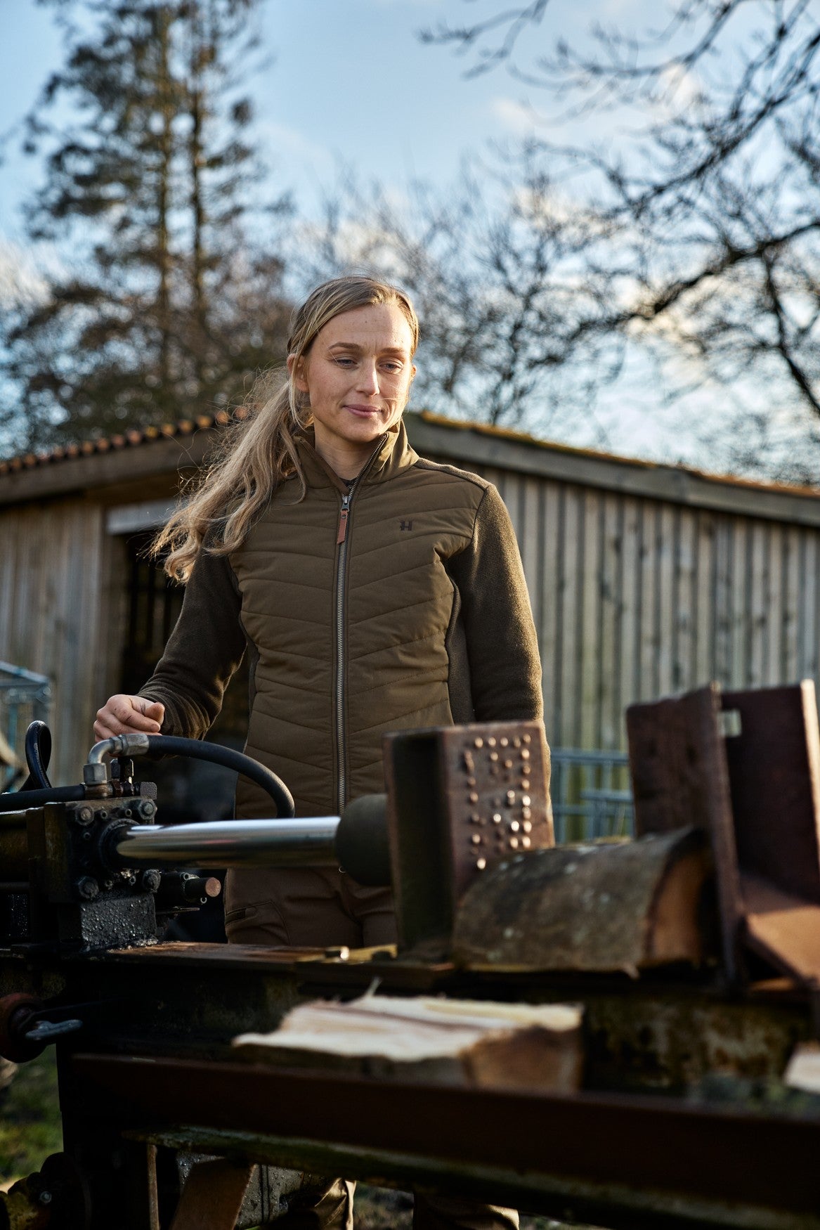 Sandhem Pro isoleret cardigan til kvinder Willow green - Härkila