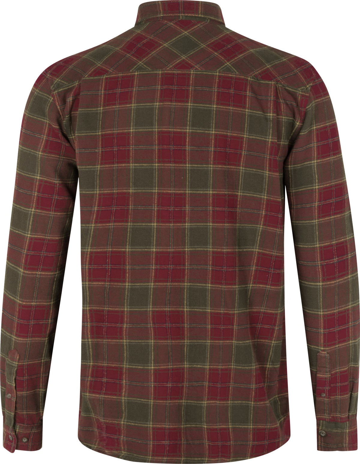 Glen Flannel Skjorte - Red forest check - Seeland