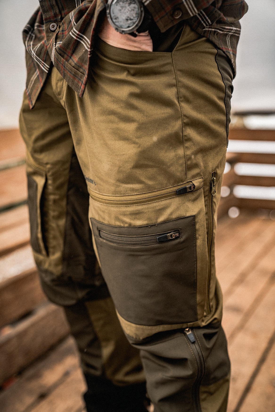 Hemlock Bukser - Military Olive/Pine Green - Seeland