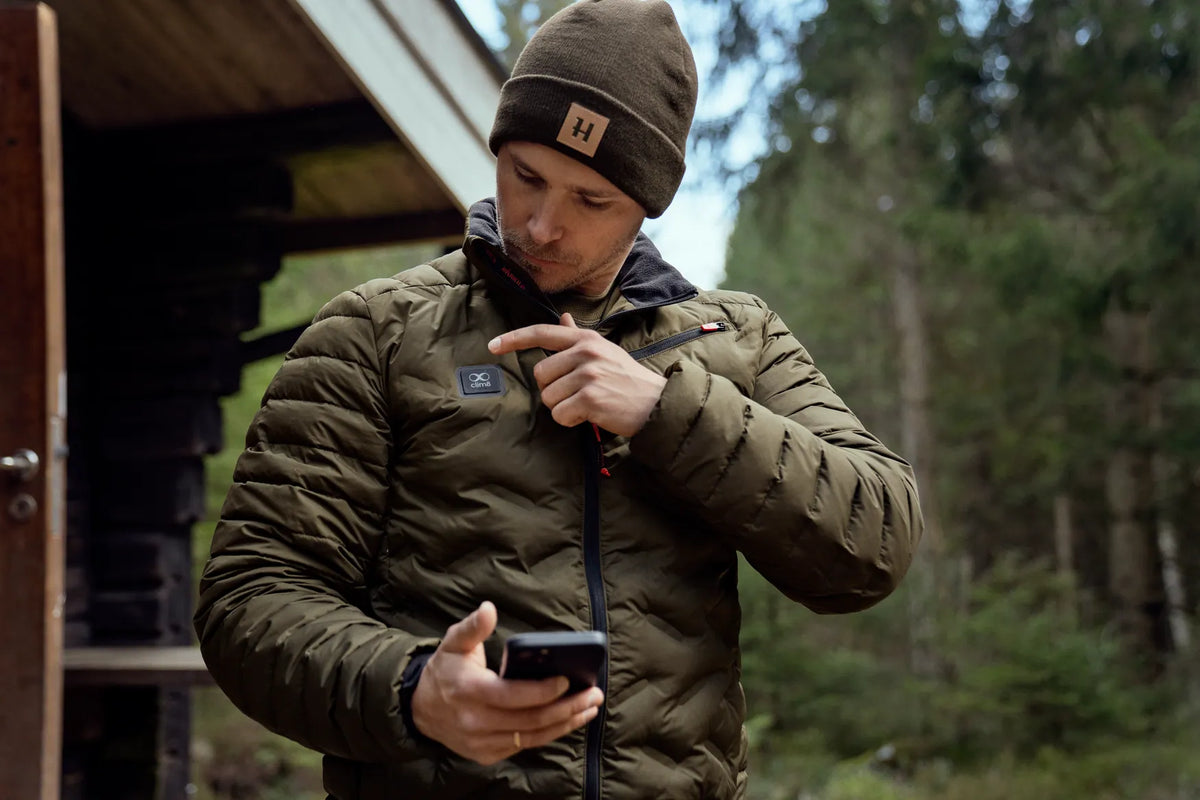 Härkila clim8 Insulated jakke Willow green - Härkila